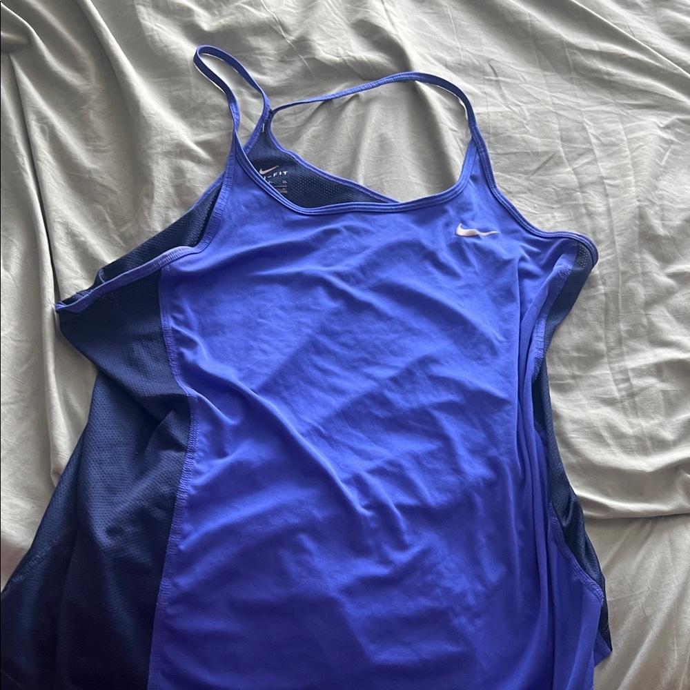 Nike Vibrant Blue Tank Top